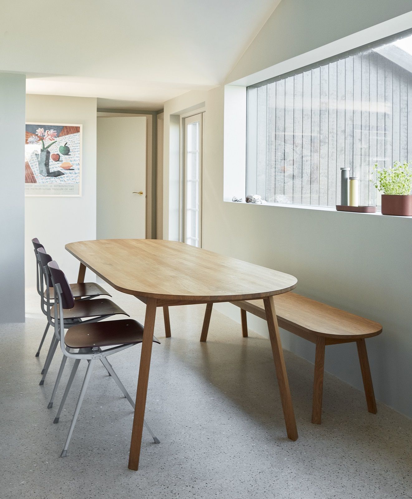 Triangle Leg Table Esstisch Hay Triangle Leg Table Esstisch Hay
