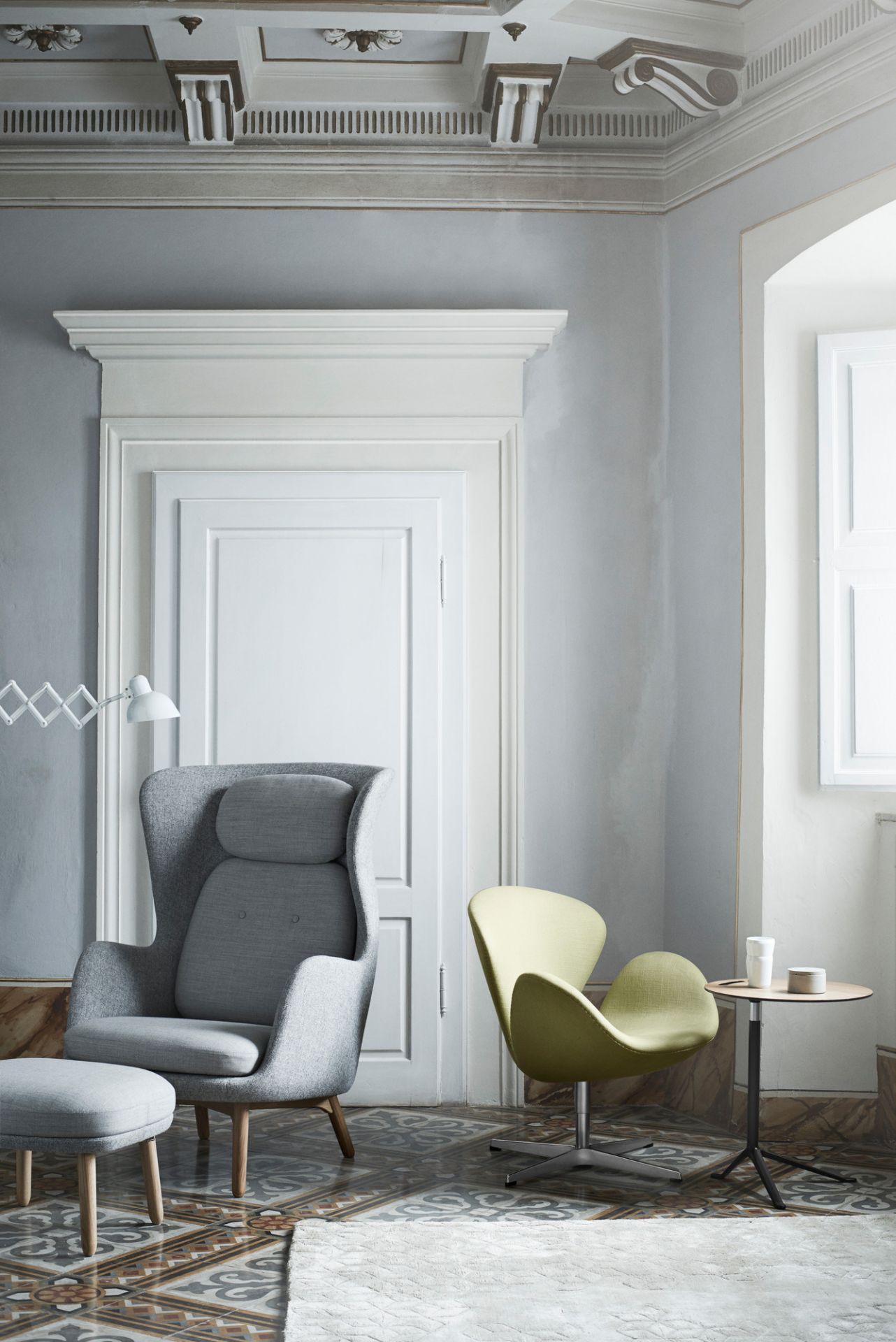 6718 Scherenleuchte KAISER idell Fritz Hansen