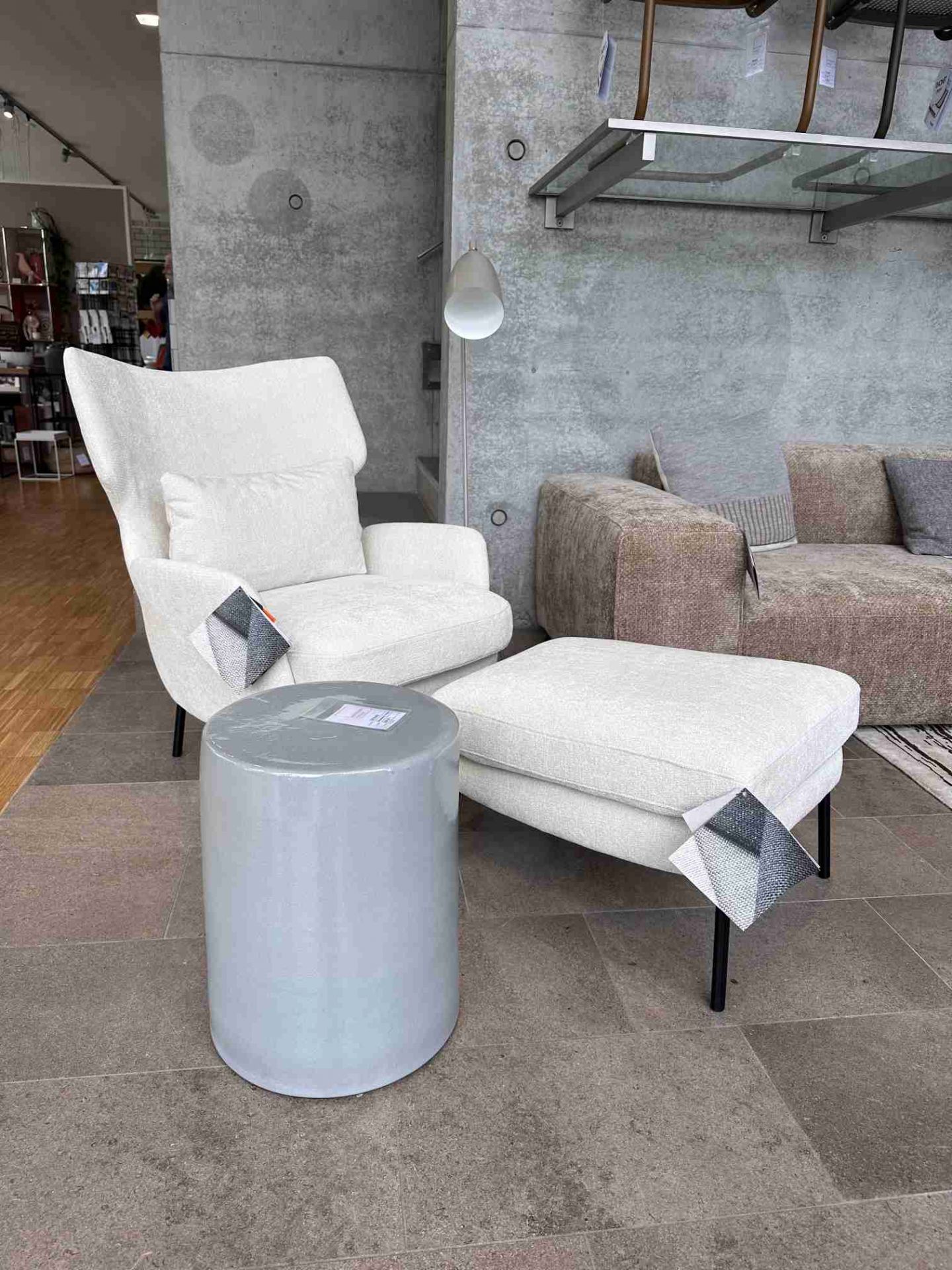 Seatrelax Sessel & Ottoman Hausmodell ed design