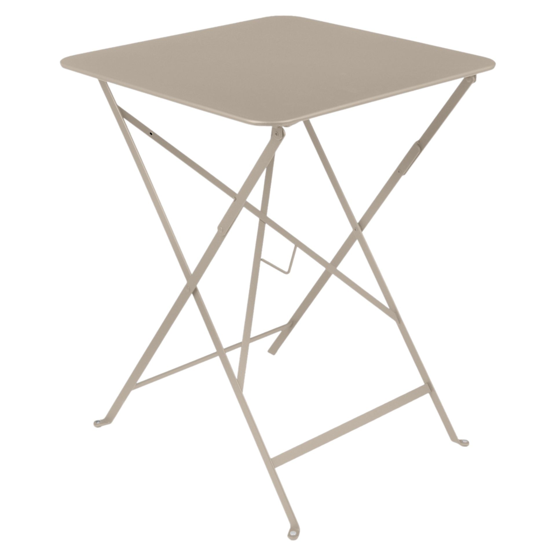 Bistro Outdoor Klapptisch eckig B 57 x T 57 x H 74 cm, MUSKAT Fermob EINZELSTÜCK 
