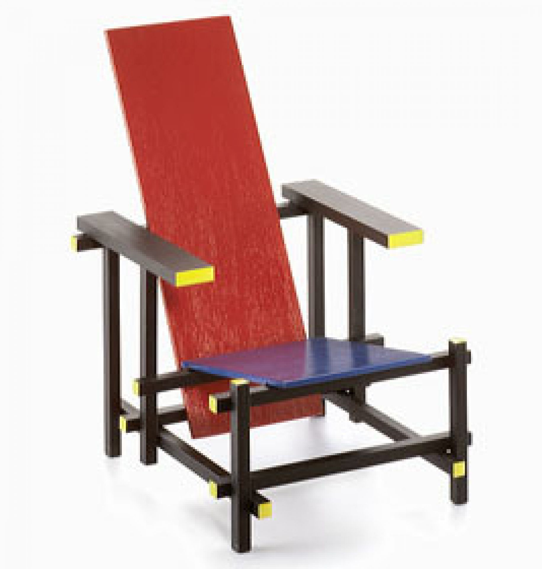 Rood blauwe stoel [1918] Miniatur Stuhl Vitra