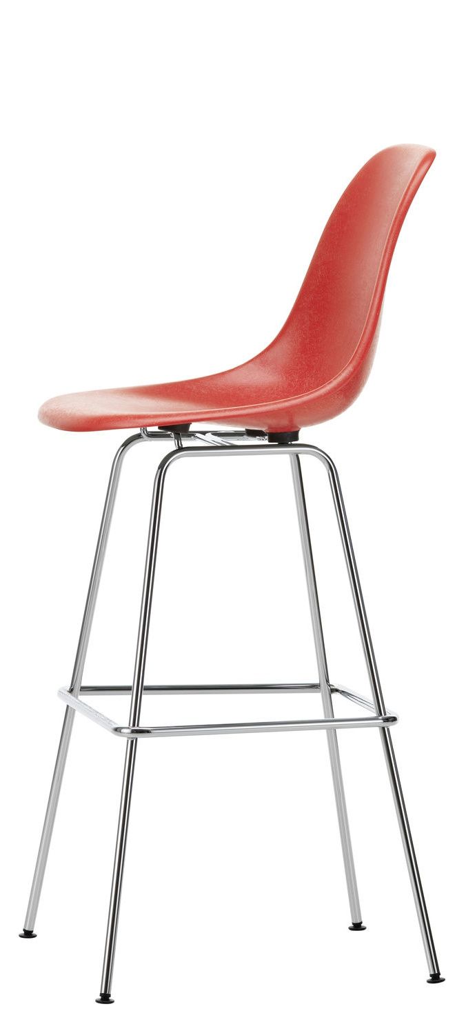 Eames Fiberglass Bar Stool High Barhocker Vitra