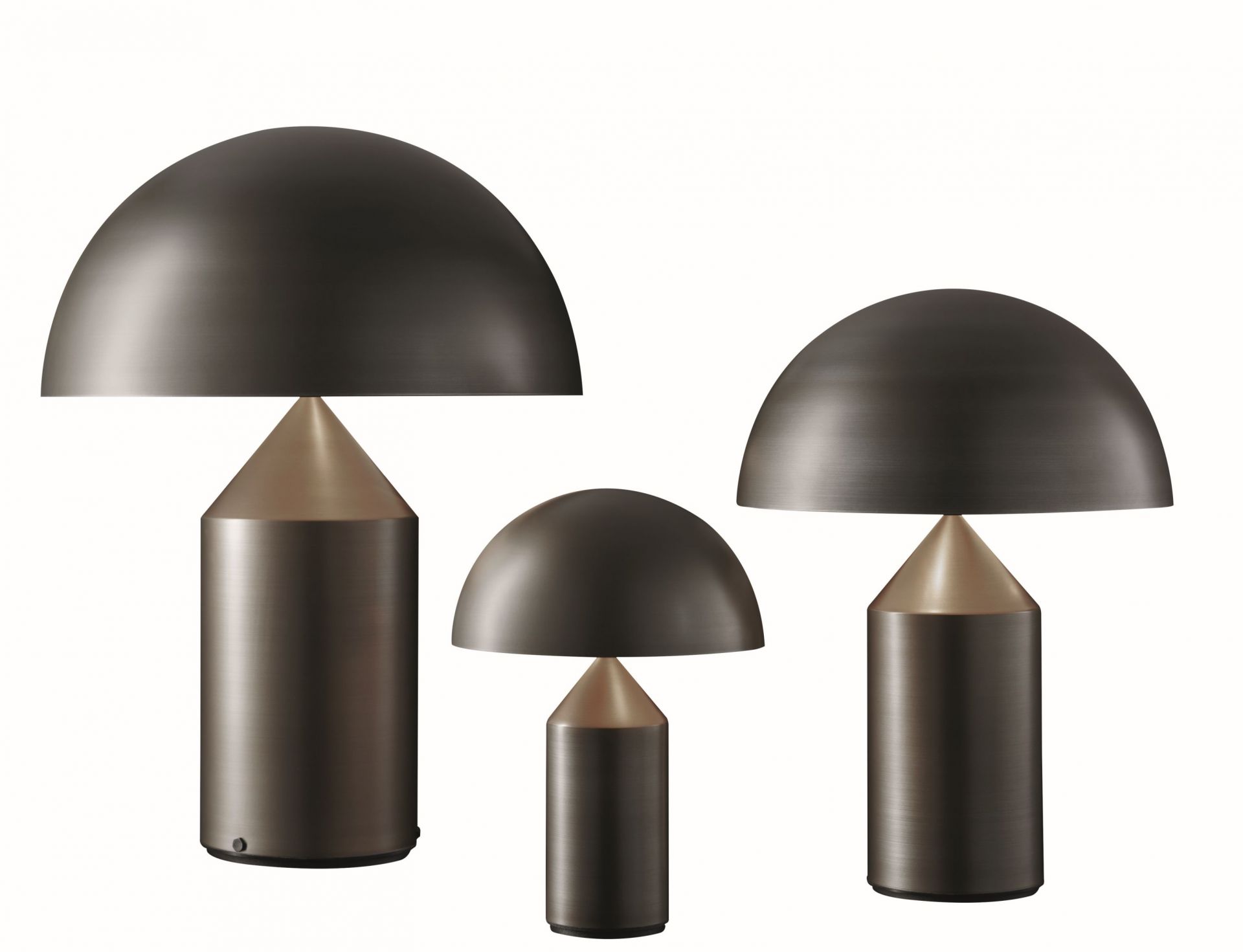 Atollo Satin Bronze Tischleuchte Oluce