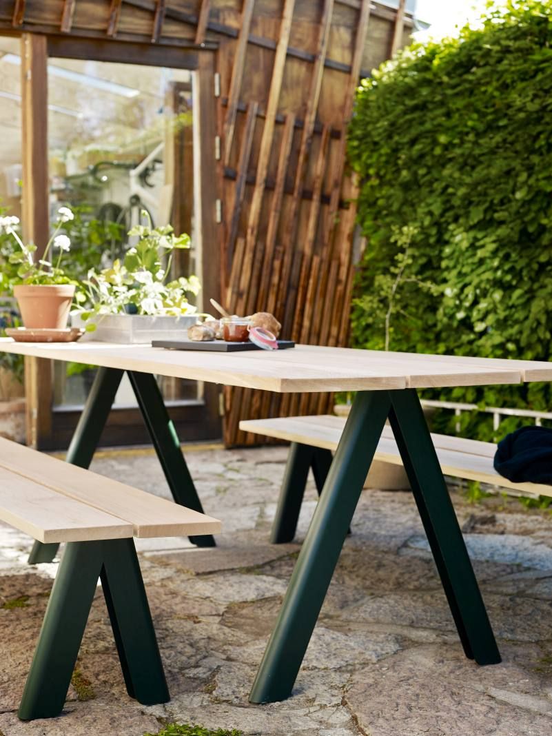 Overlap Bench Bank Outdoor Skagerak by Fritz Hansen