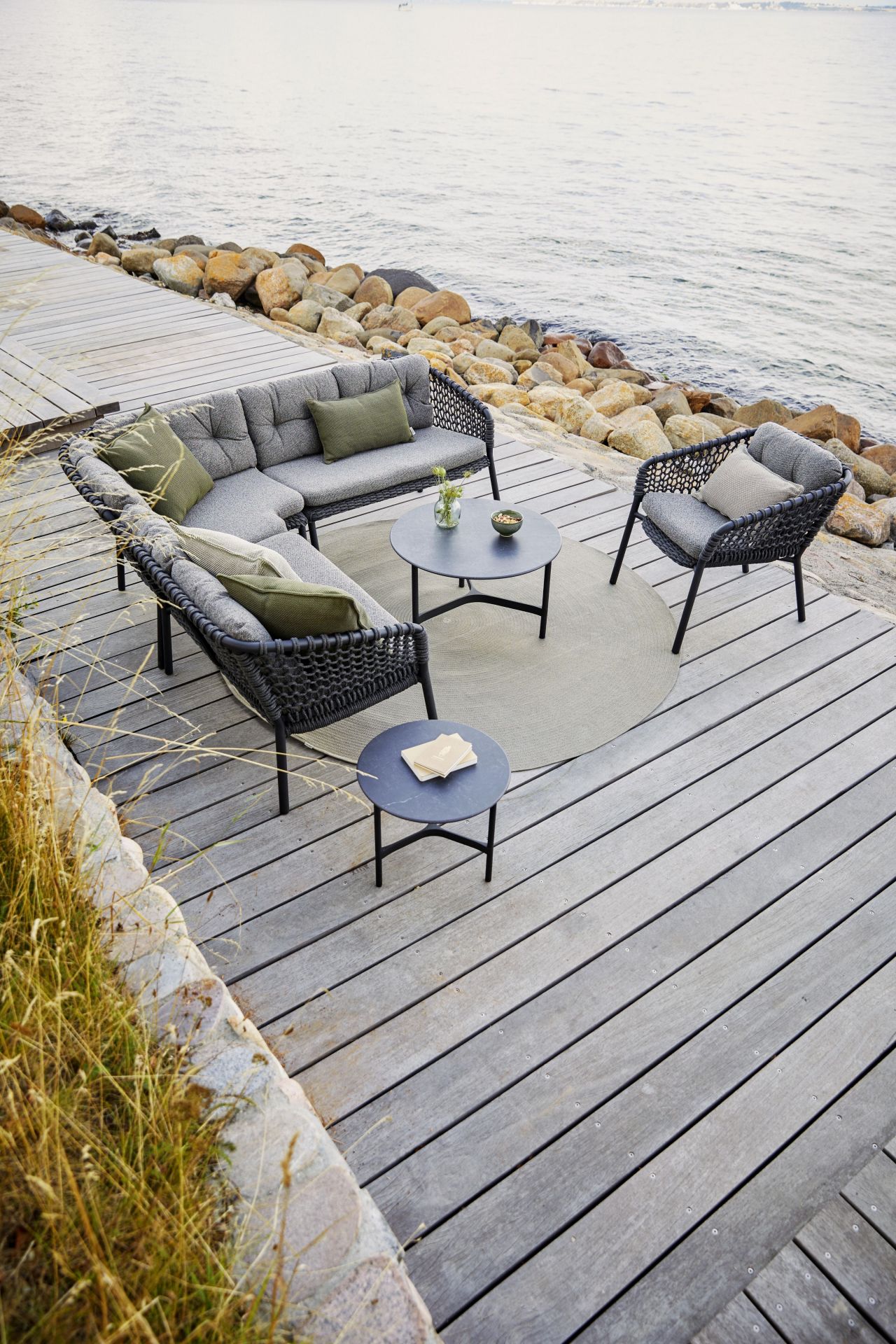 Ocean Large Lounge Stuhl Cane-Line