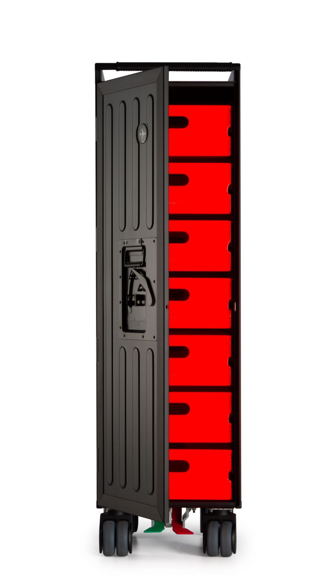 Voyager Flugzeugtrolley Neonblack inkl. Storage Equipment Bordbar