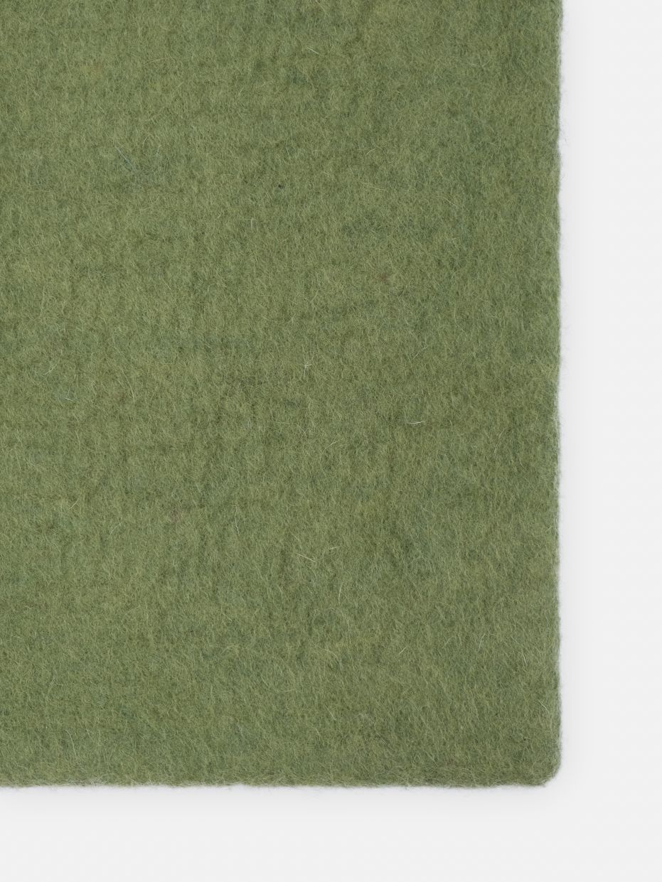 Mono Rechteckig Filzteppich 180 x 260 cm myfelt Kaspar (grün)