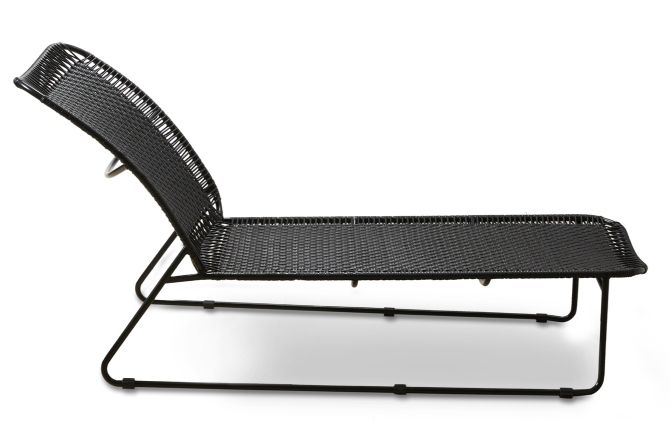 Cielo Daybed Lieg Outdoor ames Schwarz - Schwarz