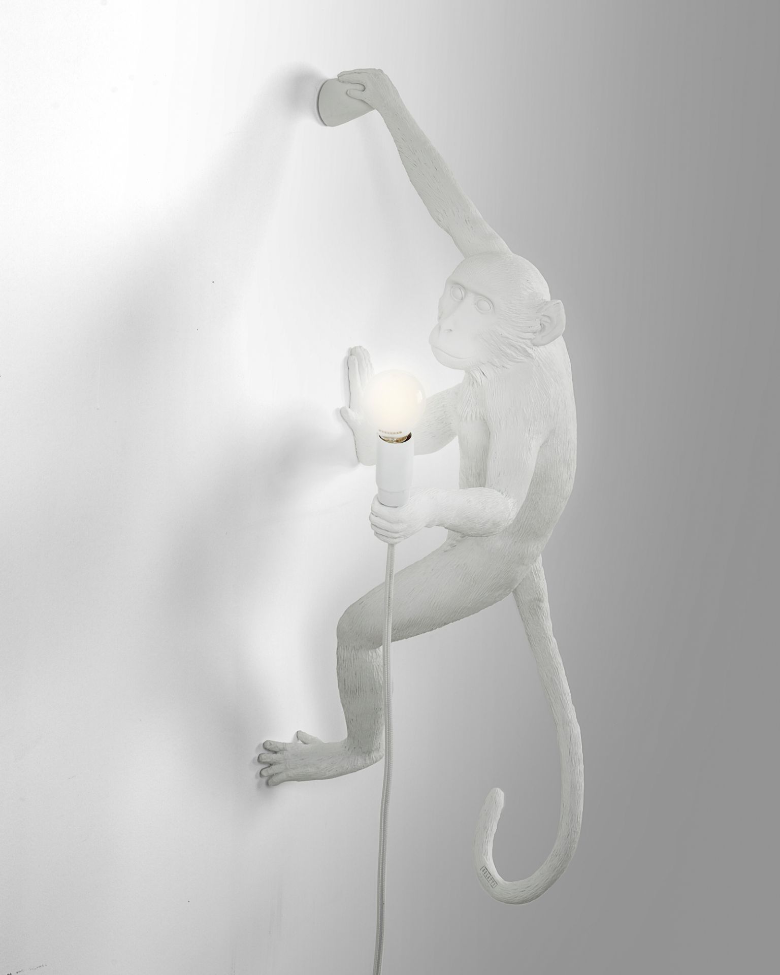 Monkey Lamp Wandleuchte rechts Seletti