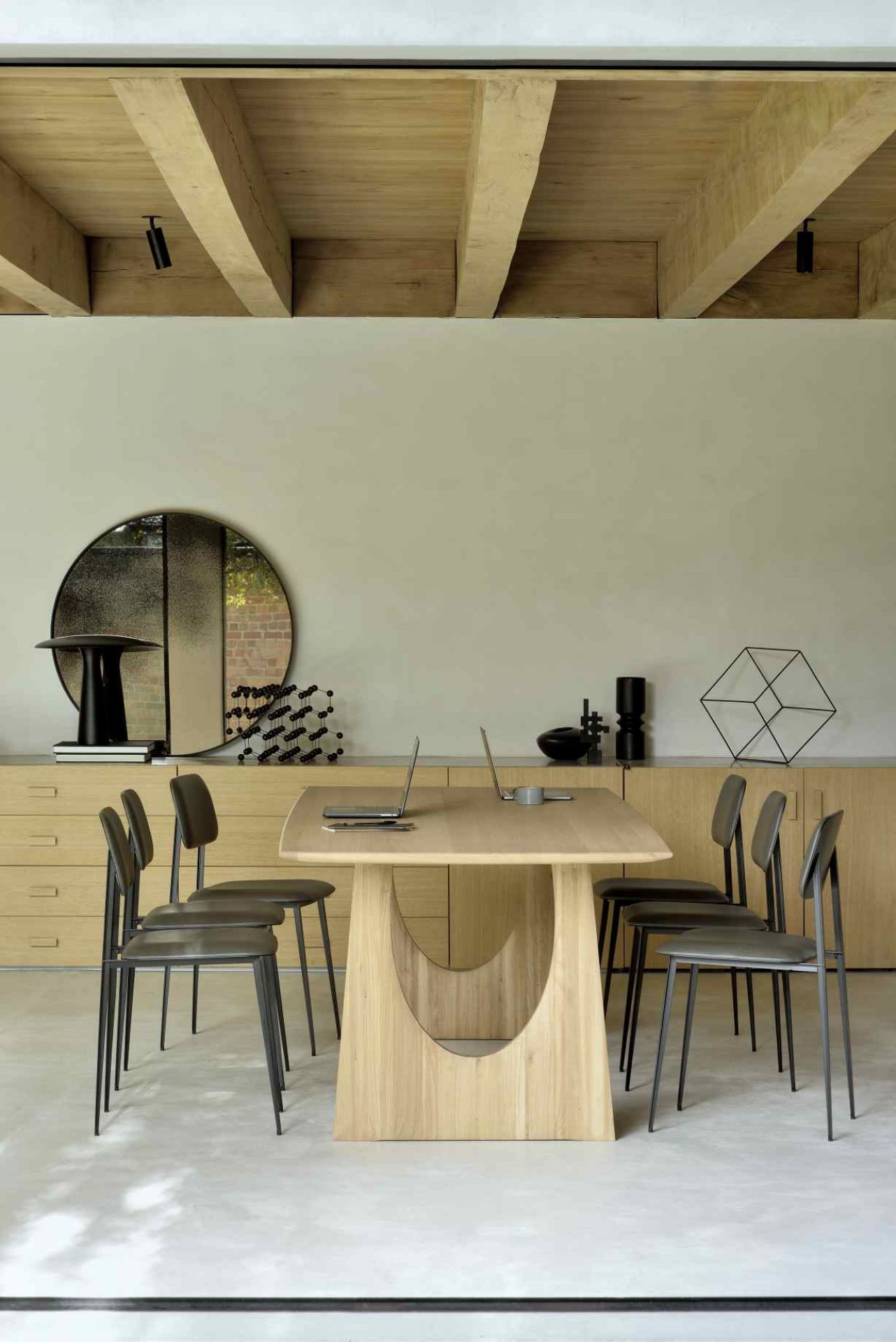 Geometric Eiche Tisch Ethnicraft