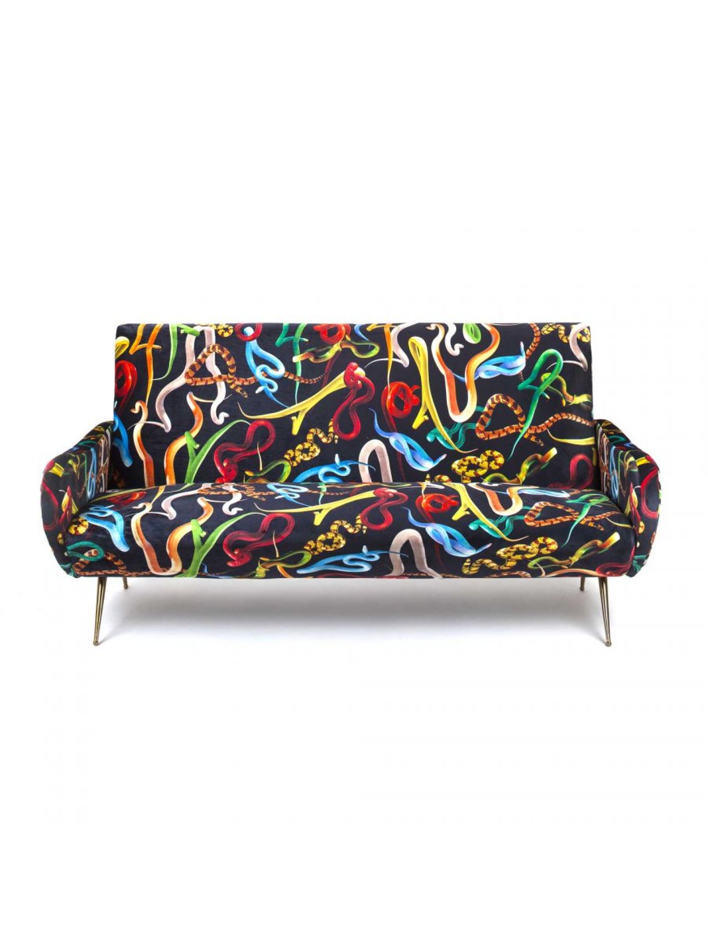 Toiletpaper 3-Sitzer-Sofa Snakes Seletti 