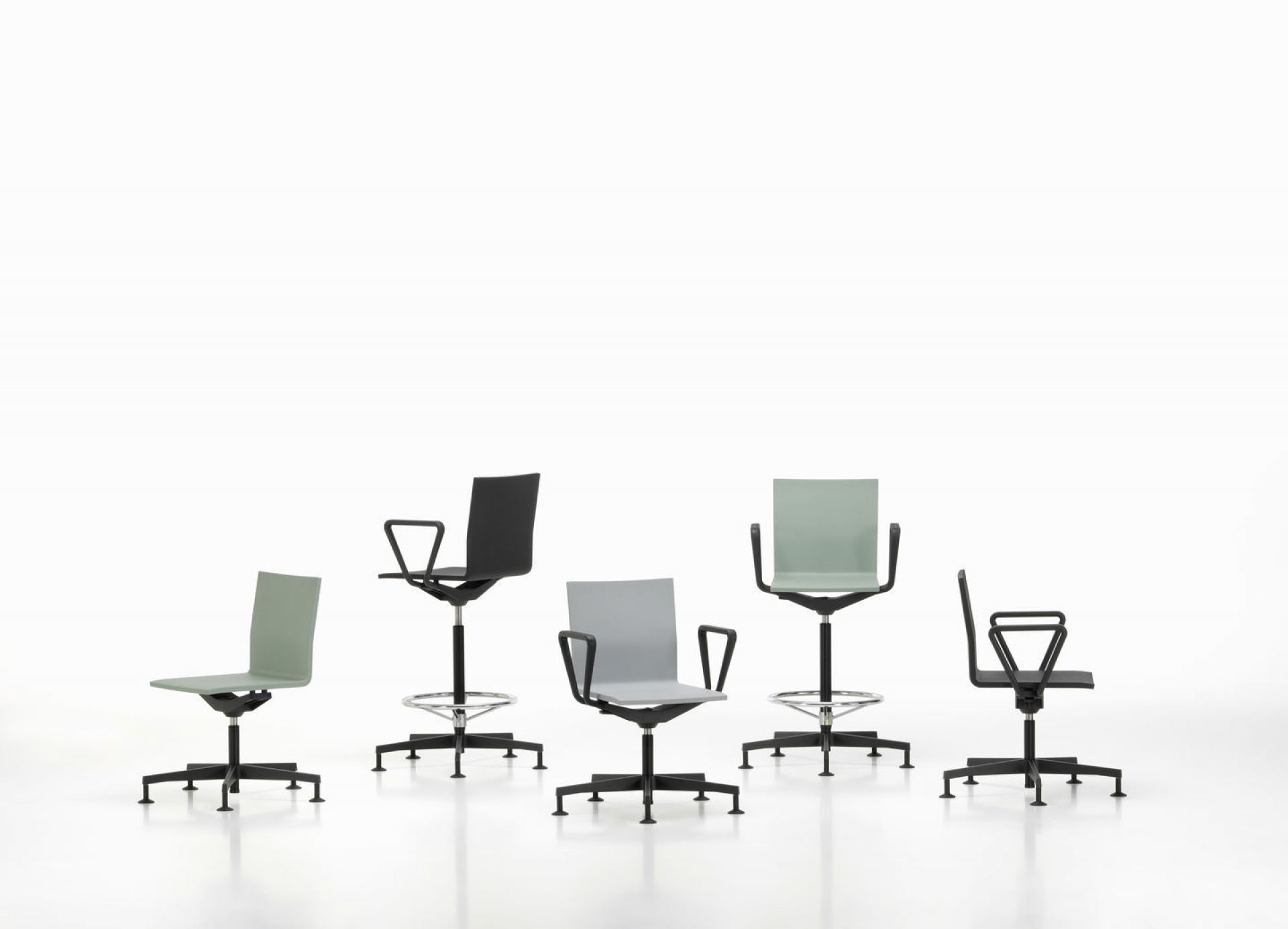 .04 Bürodrehstuhl ohne Armlehne Vitra