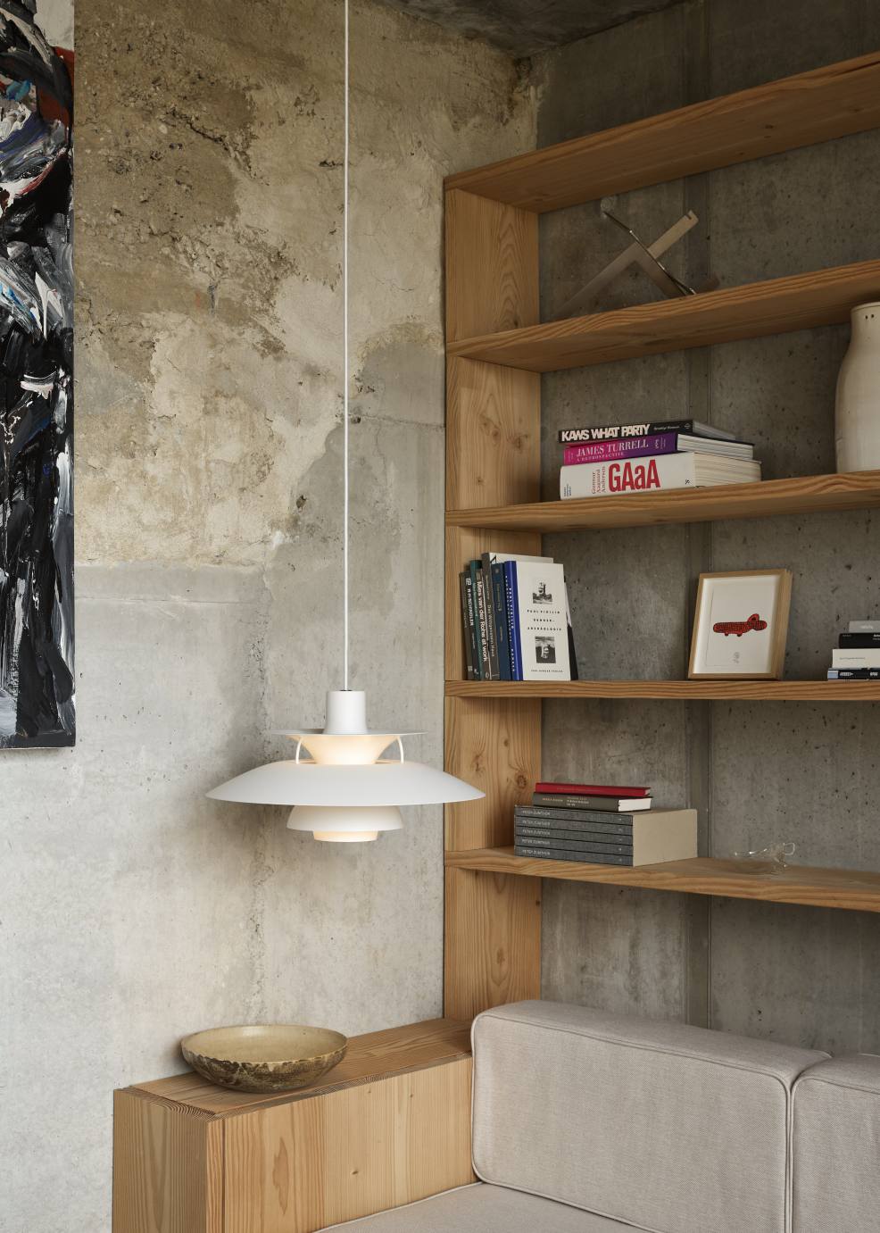PH 5 Monochrome Pendelleuchte Louis Poulsen Pale Blush