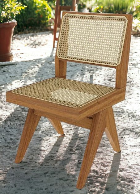 Capitol Complex Chair Stuhl TEAK NATUR Cassina EINZELSTÜCK (4x Stück vorhanden)