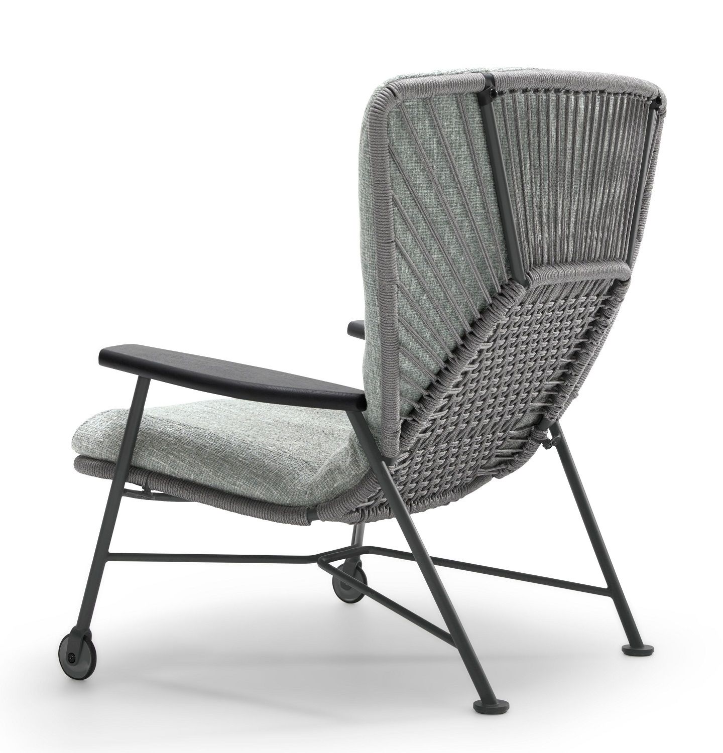 Shinzo Hybrid Lounge Chair Indoor / Outdoor Sessel Walter Knoll