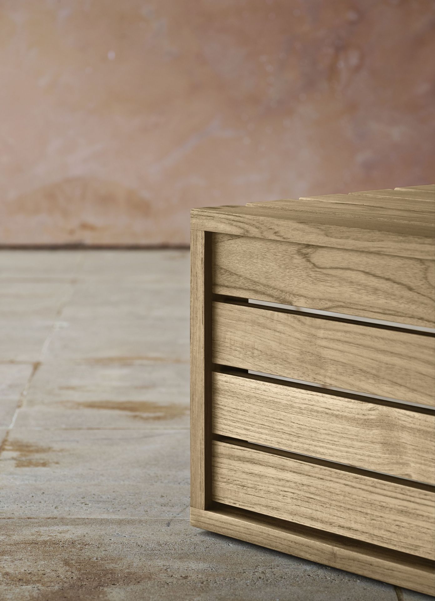 Kjaer Sonnenliege Outdoor Teak Carl Hansen & Søn