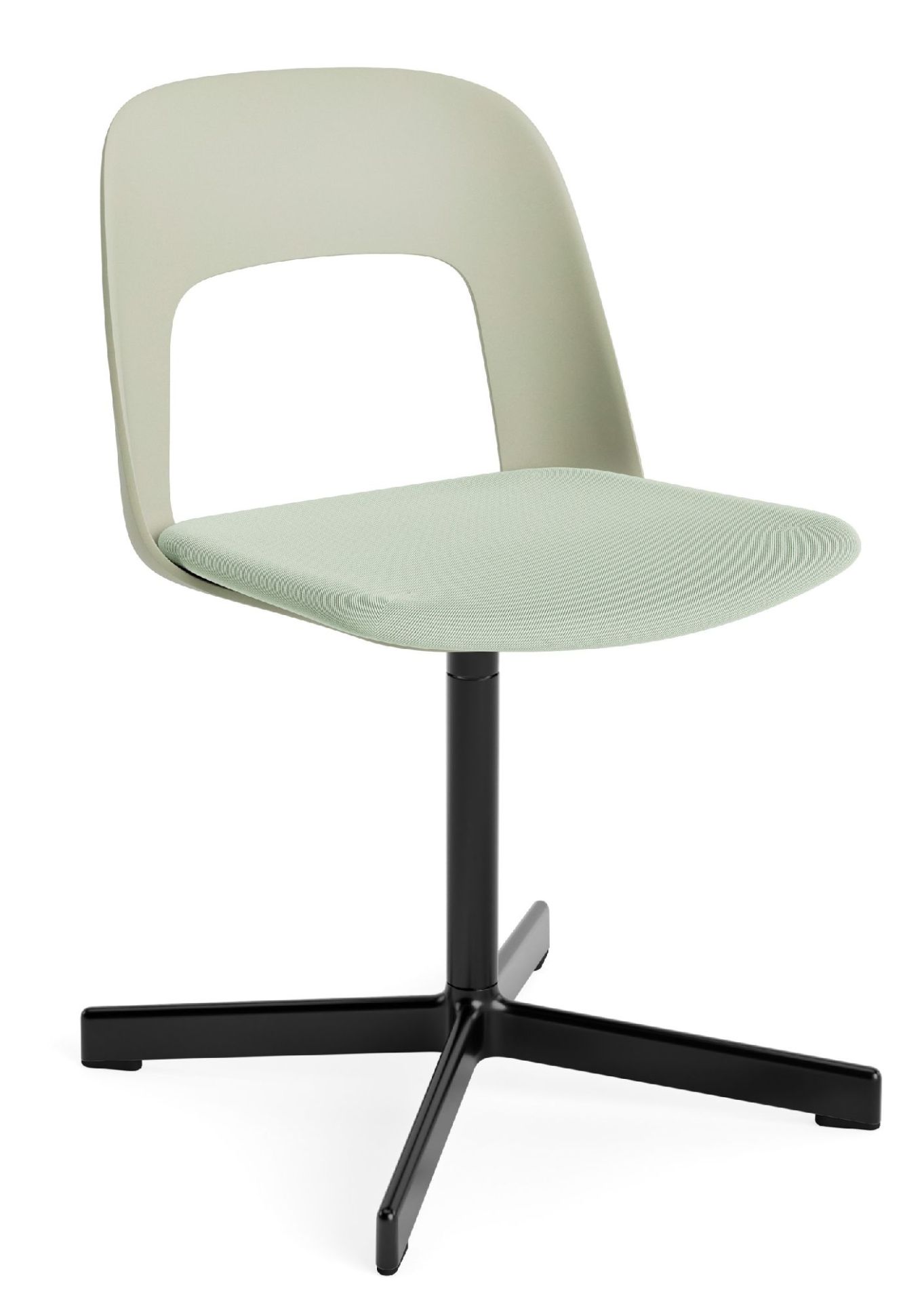 Layout Side Chair 133 4-Stern Drehfuß Stuhl Hay
