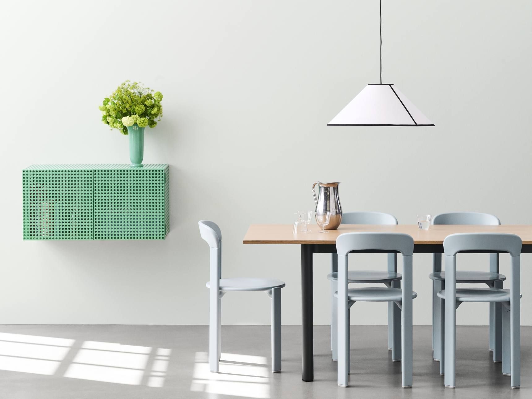 Perforated Cabinet Wall Small Wand Sideboard Hay