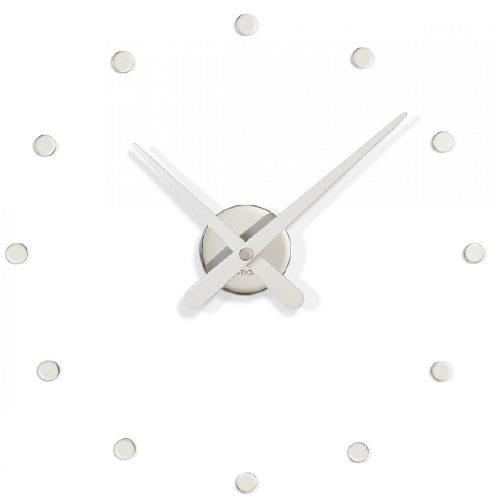 Rodón mini L Wanduhr weiss nomon