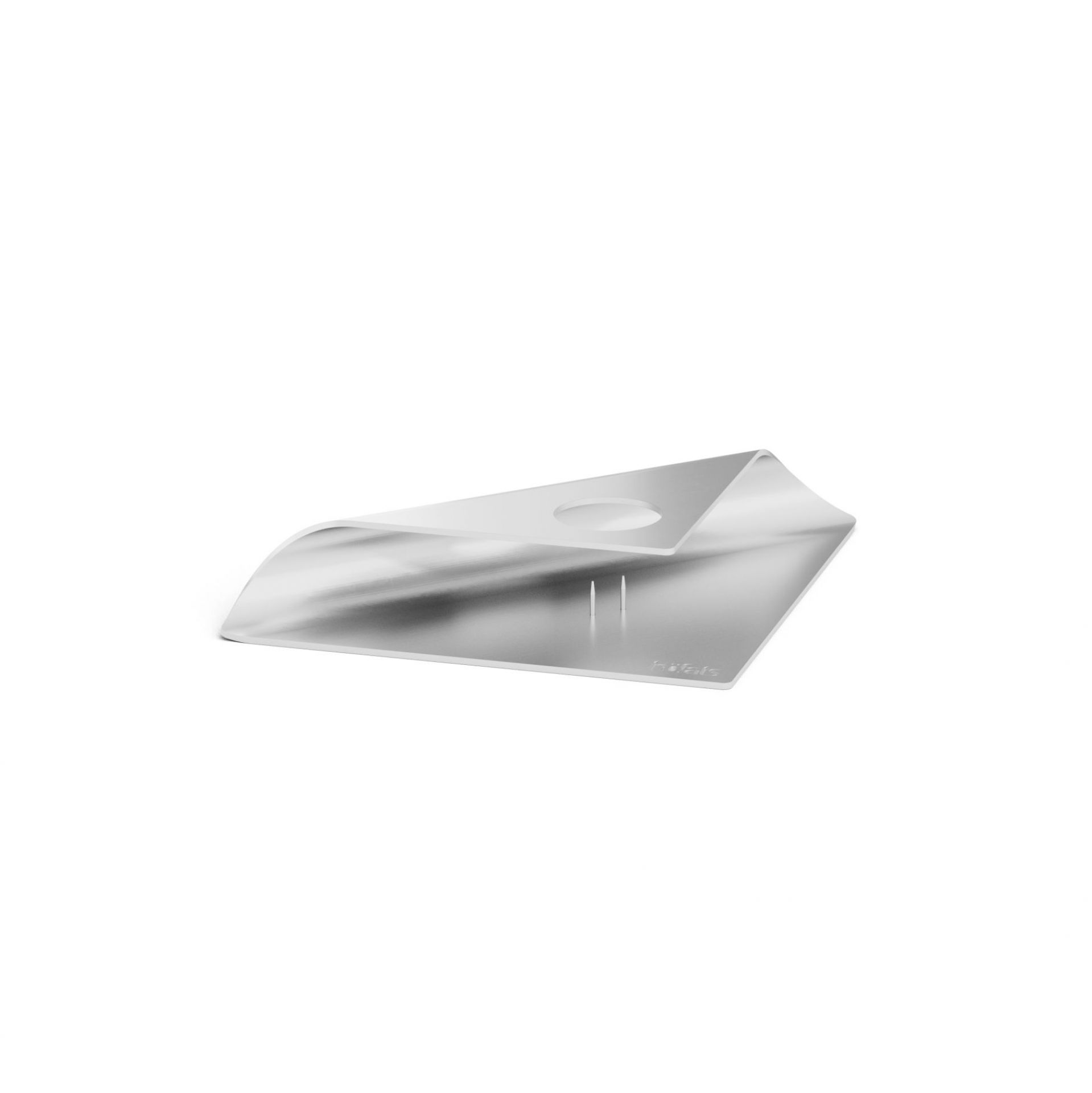 Square Candle Kerzenständer 4er Set silber Höfats EINZELSTÜCK