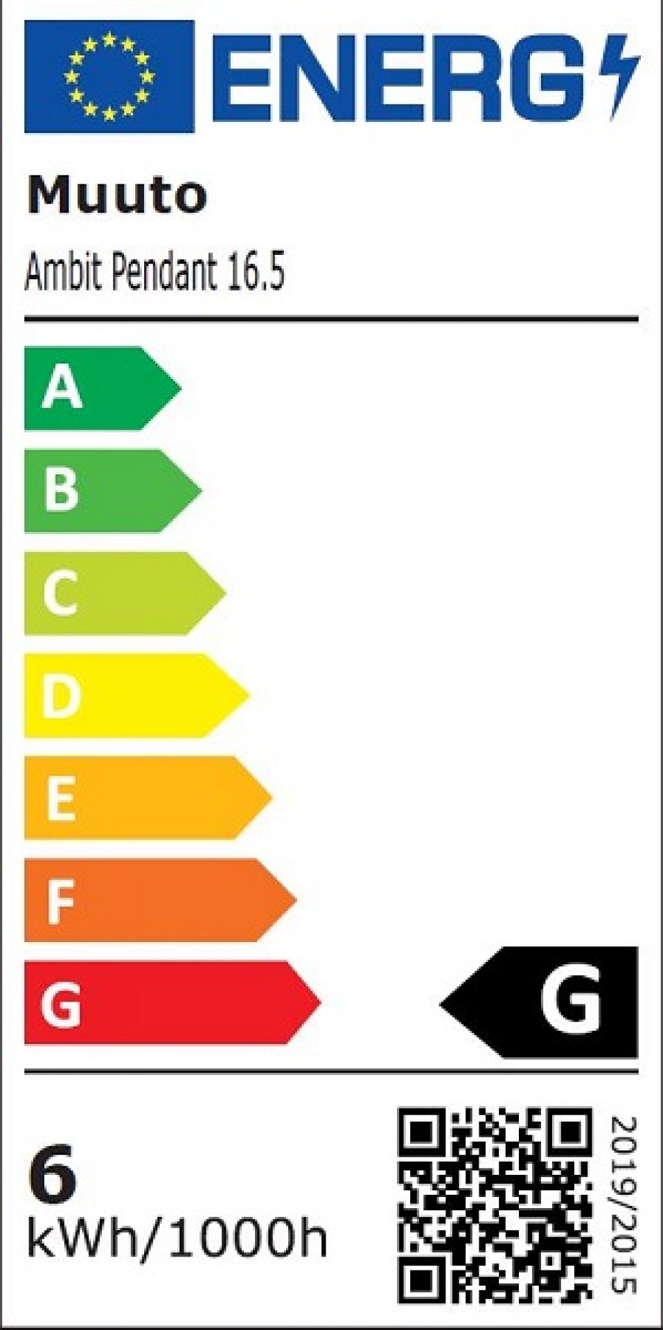 Ambit Pendant Lamp 16,5 Pendelleuchte Muuto