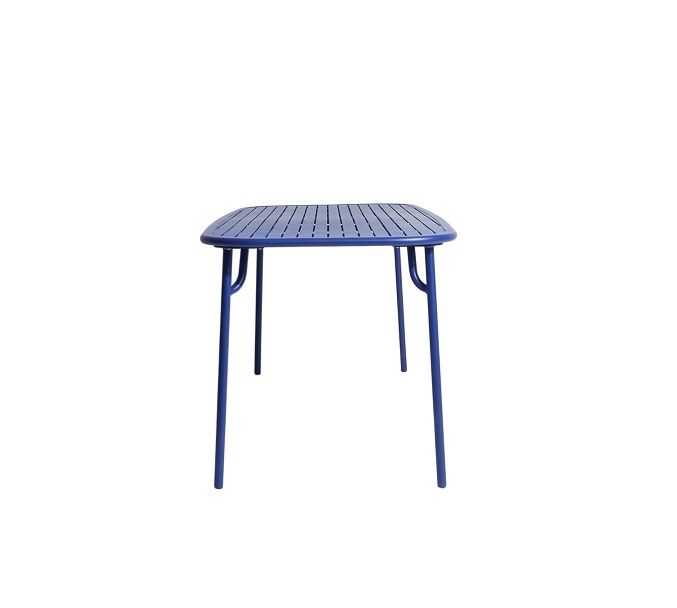 Week-End Rectangle Table Tisch Rechteckig Petite Friture Blau