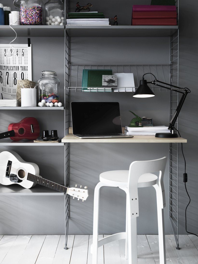 Arbeitsplatz KONFIGURATIONEN W4 String Furniture