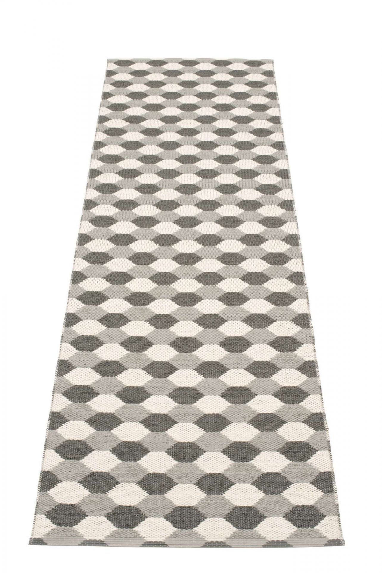 Dana Kunststoffteppich 70x250 grau Pappelina