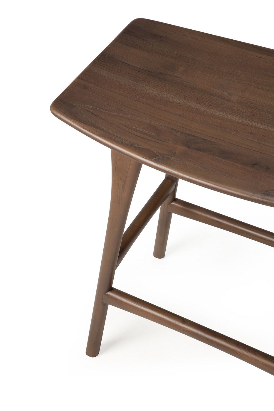 Osso Tresenhocker Teak dunkelbraun Ethnicraft