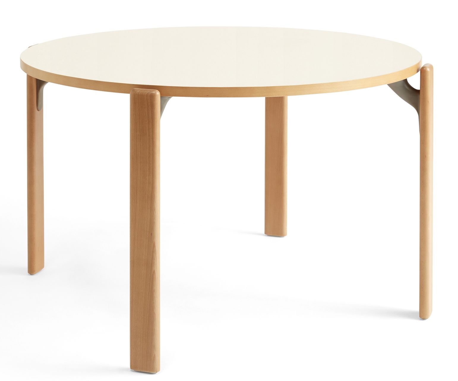 Rey Table Tisch Hay Golden wasserbasierter Lack / Laminat elfenbein