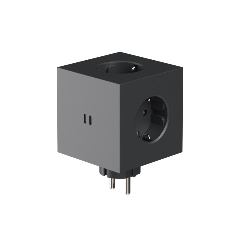 Square 2 - Avolt Steckdosenwürfel mit USB-C dfp Design