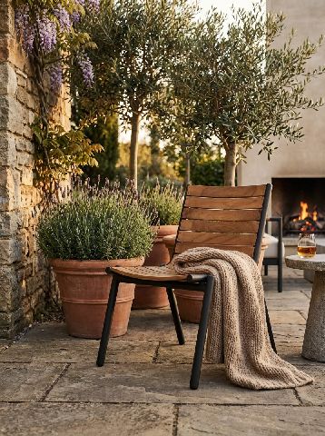 Pilotis Stuhl Teak Outdoor Fermob