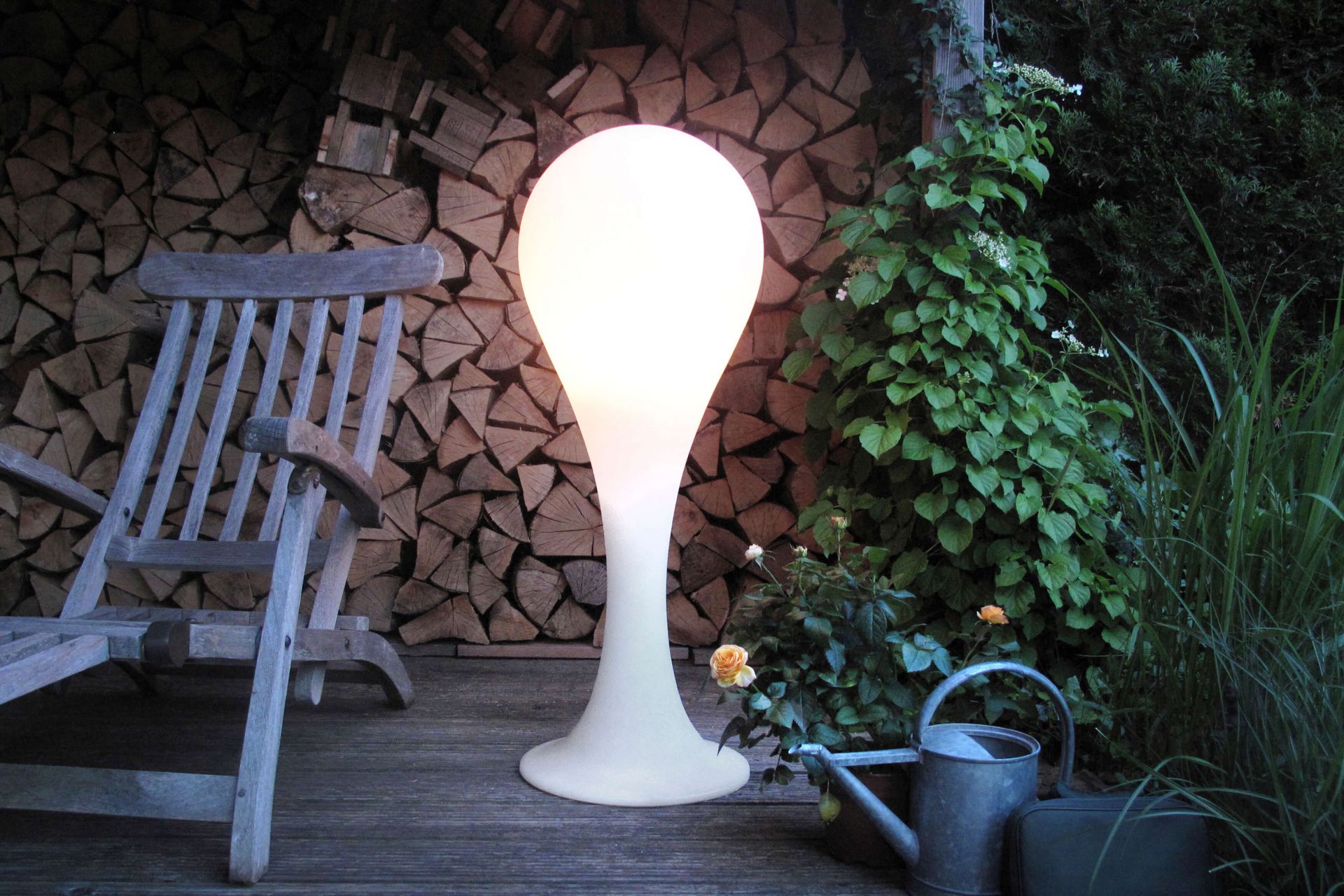 Liquid Light Drop 4L Outdoor Standleuchte Next
