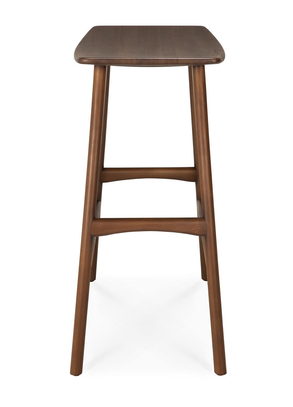 Osso Tresenhocker Teak dunkelbraun Ethnicraft
