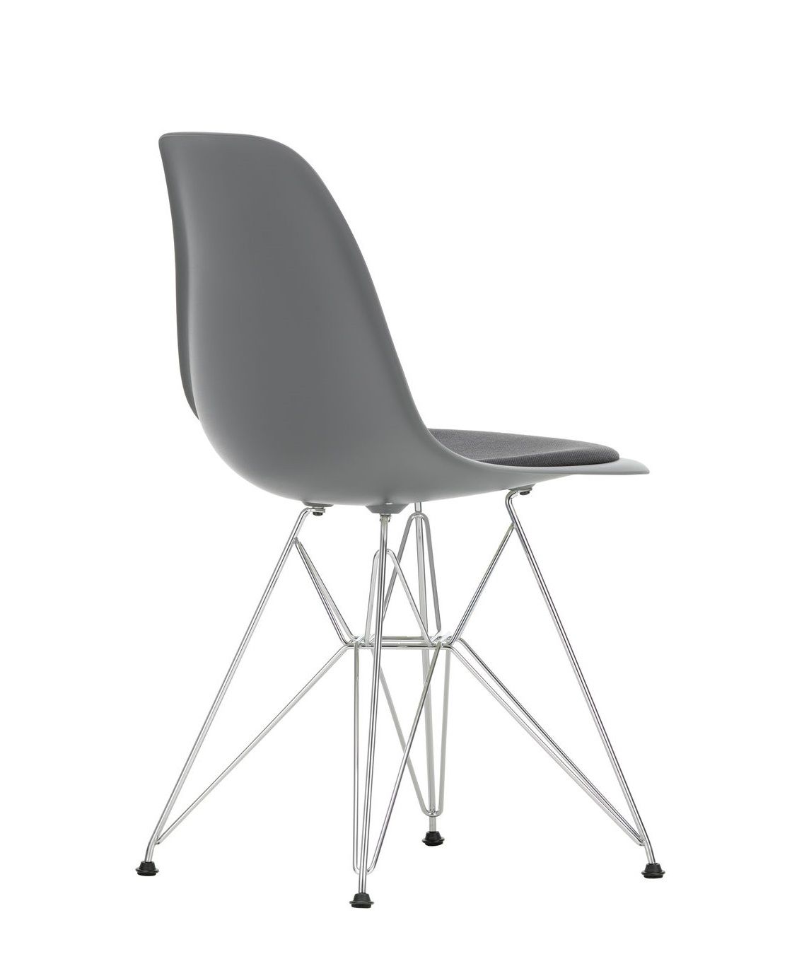 Eames Plastic Side Chair DSR Stuhl mit Sitzpolster Vitra