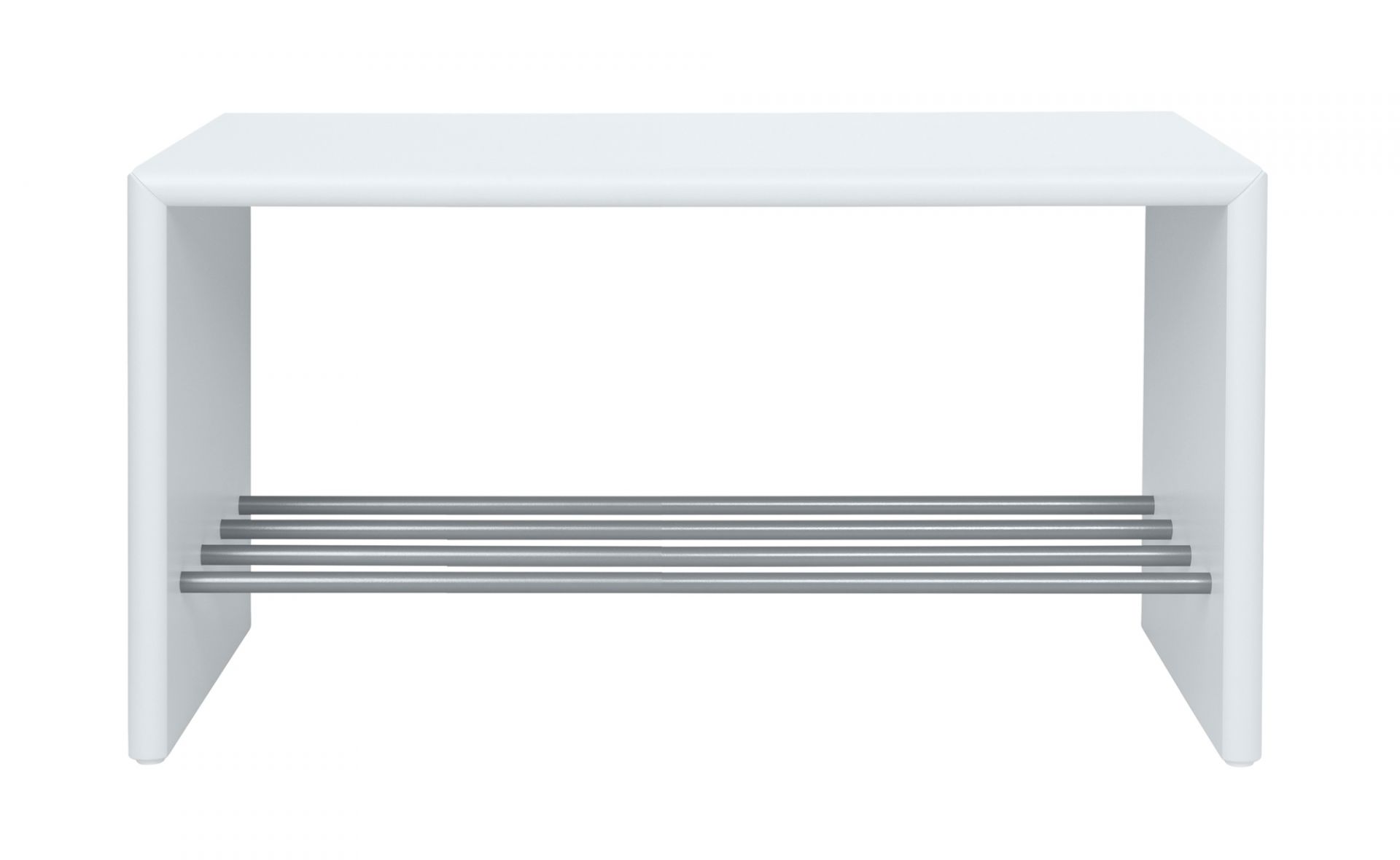 Shoe Bench Schuhbank 80 cm New White Montana