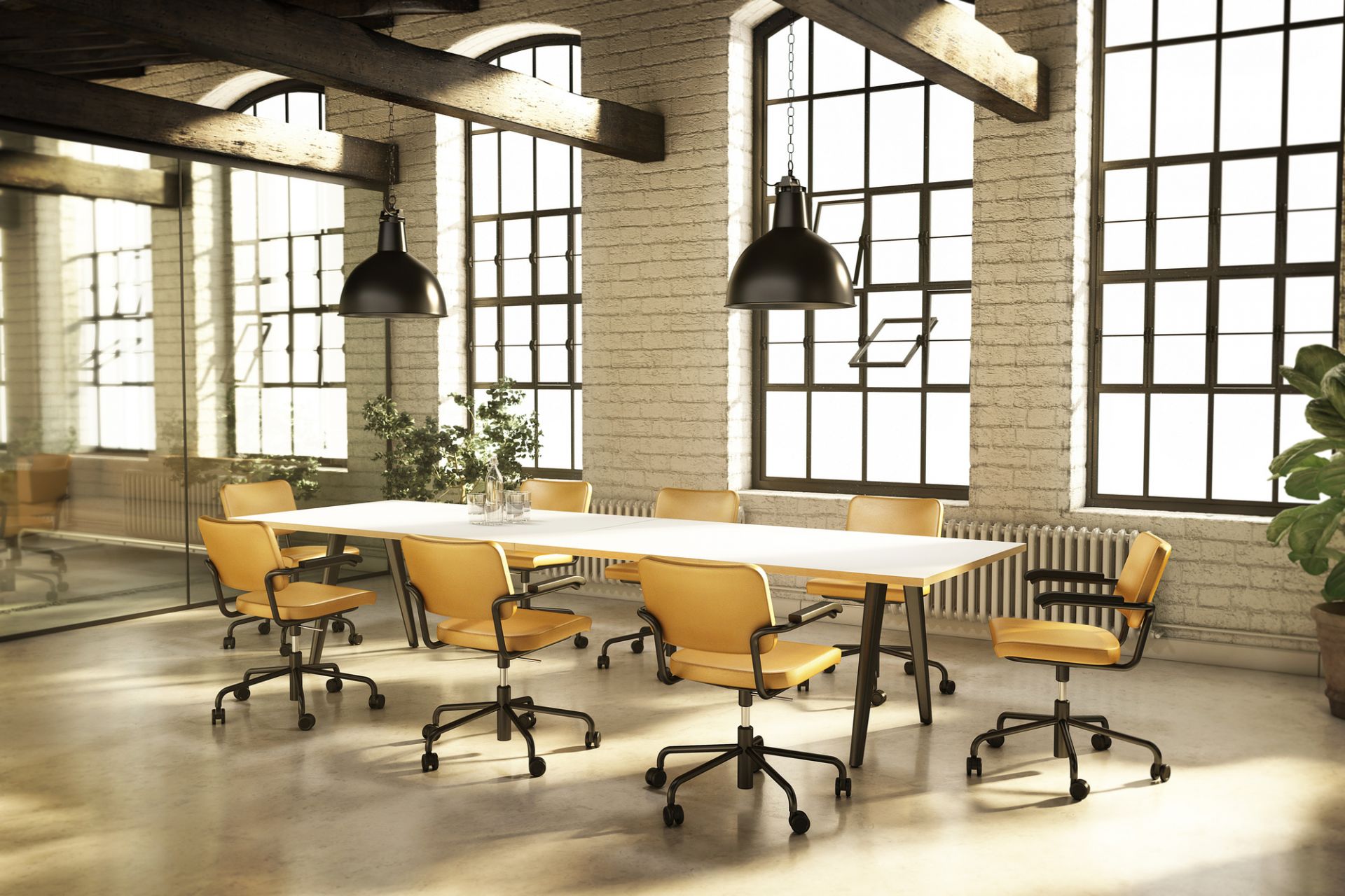 S 64 PVDR Atelier Drehstuhl Thonet