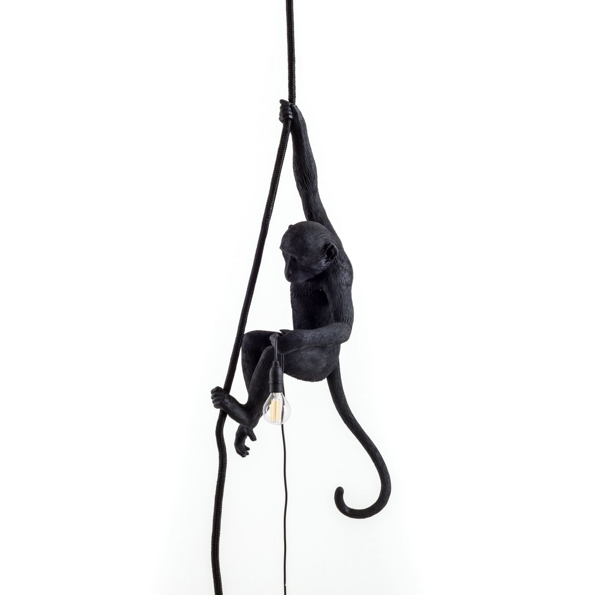 Monkey Lamp Black Pendelleuchte Seletti EINZELSTÜCK