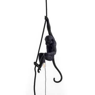 Monkey Lamp Black Pendelleuchte Seletti
