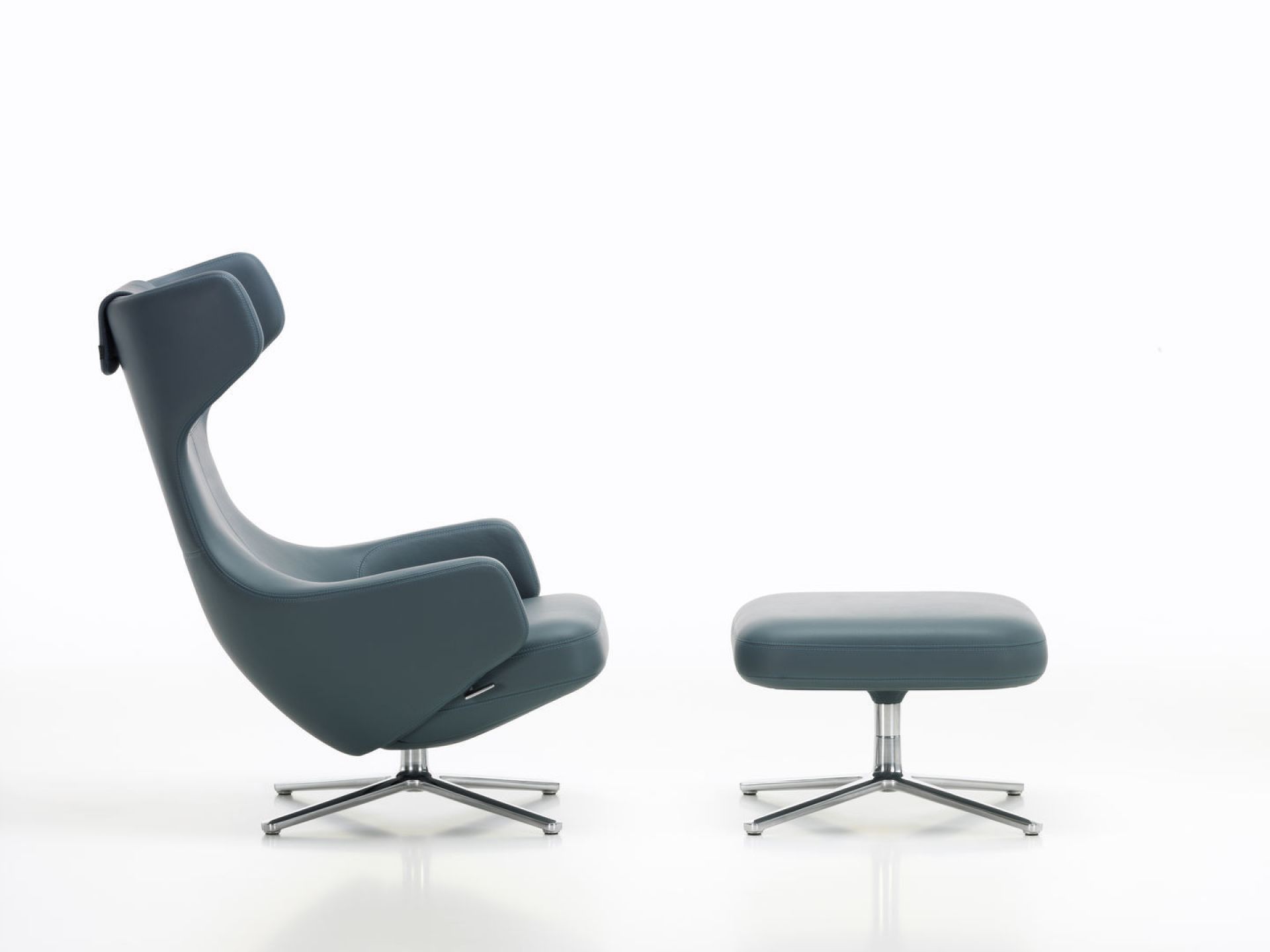 Grand Repos Sessel + Ottoman Vitra