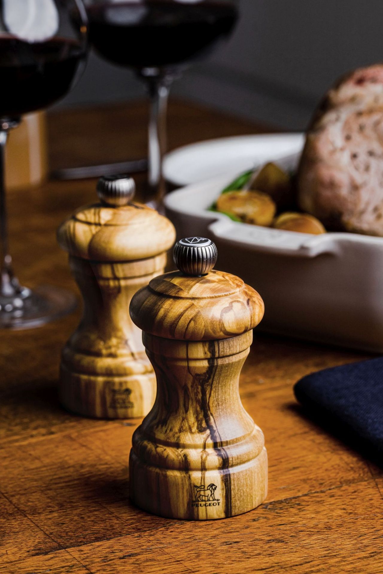 Bistro Duos Salz- & Pfeffermühle Olive 10 cm Peugeot