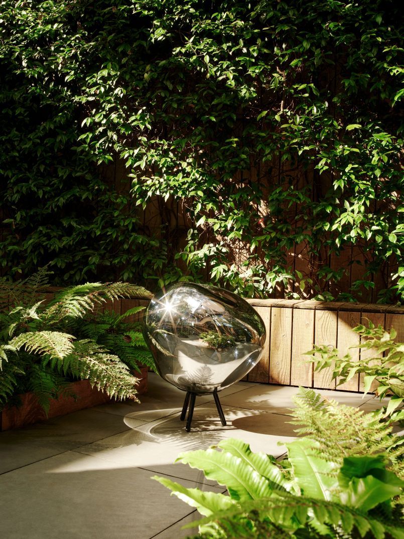 Melt Large LED tragbare Boden-/Hängeleuchte Opal Tom Dixon