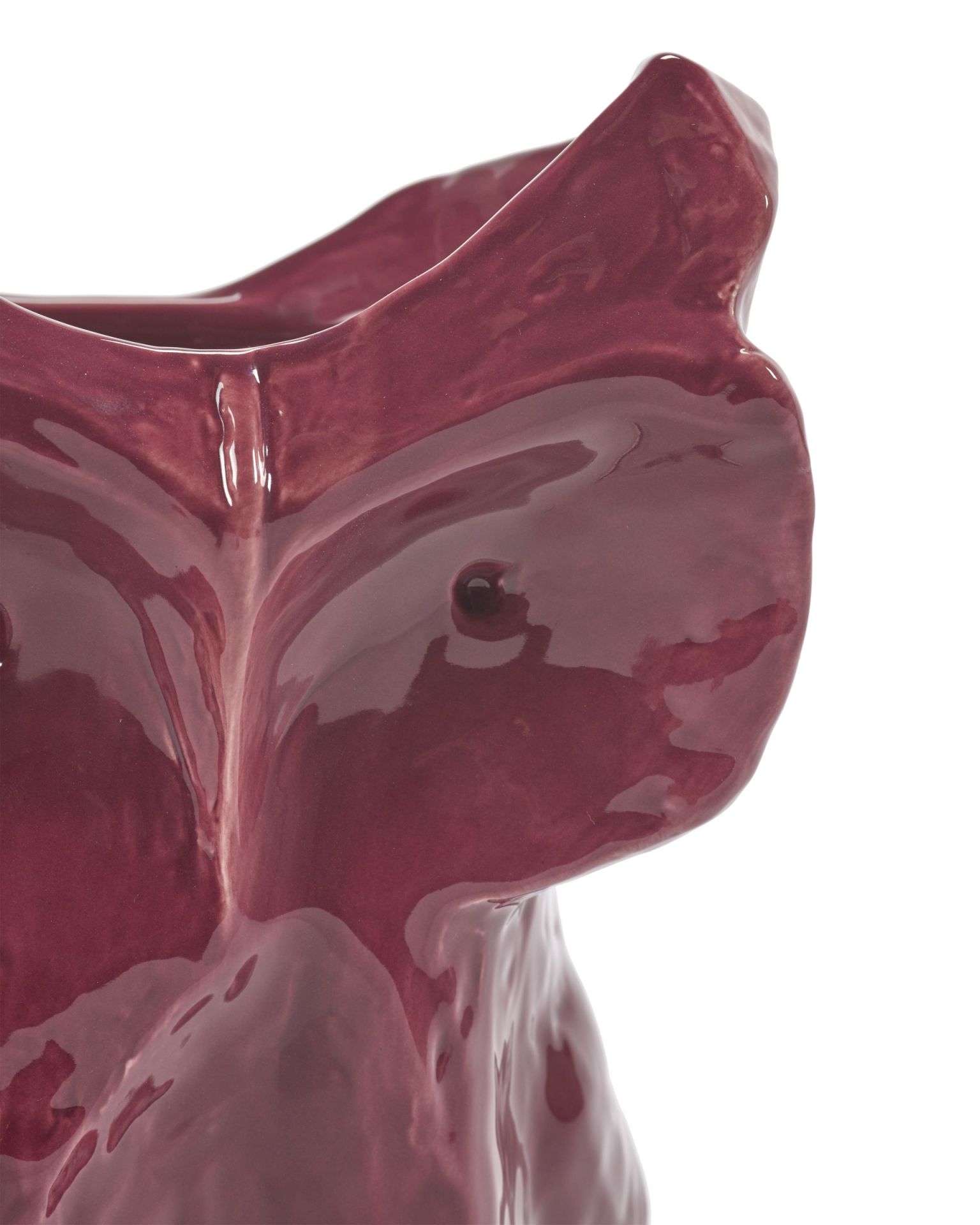 Eule Vase S Serax Aubgergine