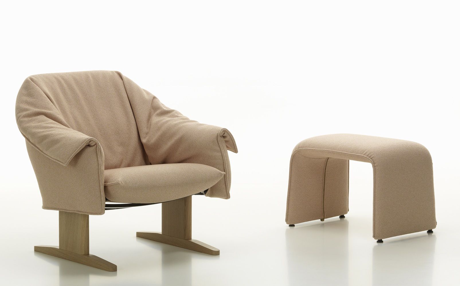 Bascule Lowback Sessel mit Bank Vitra