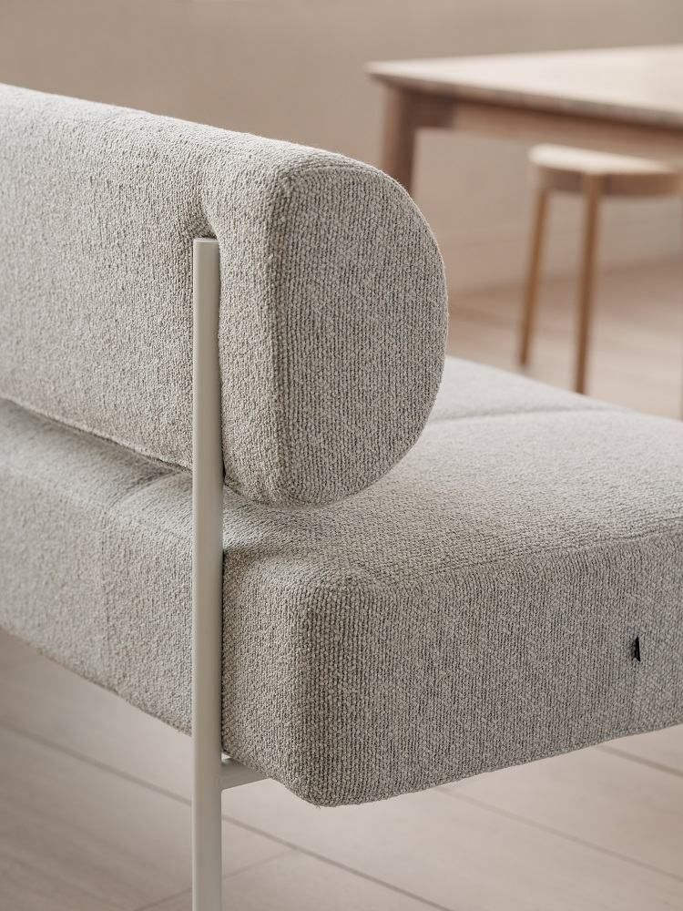 Daybe dining sofa Esszimmersofa Northern Brusvik 65 Weiß