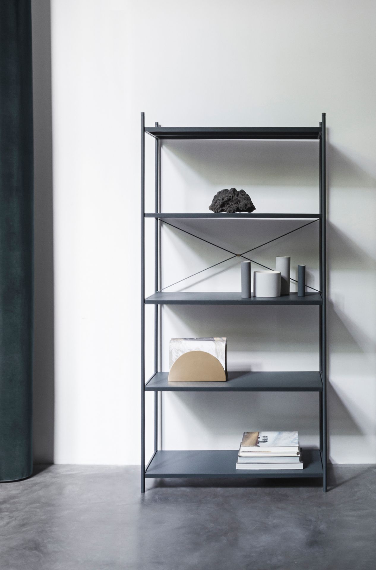 Punctual Shelving System 1x5 Regal Ferm Living