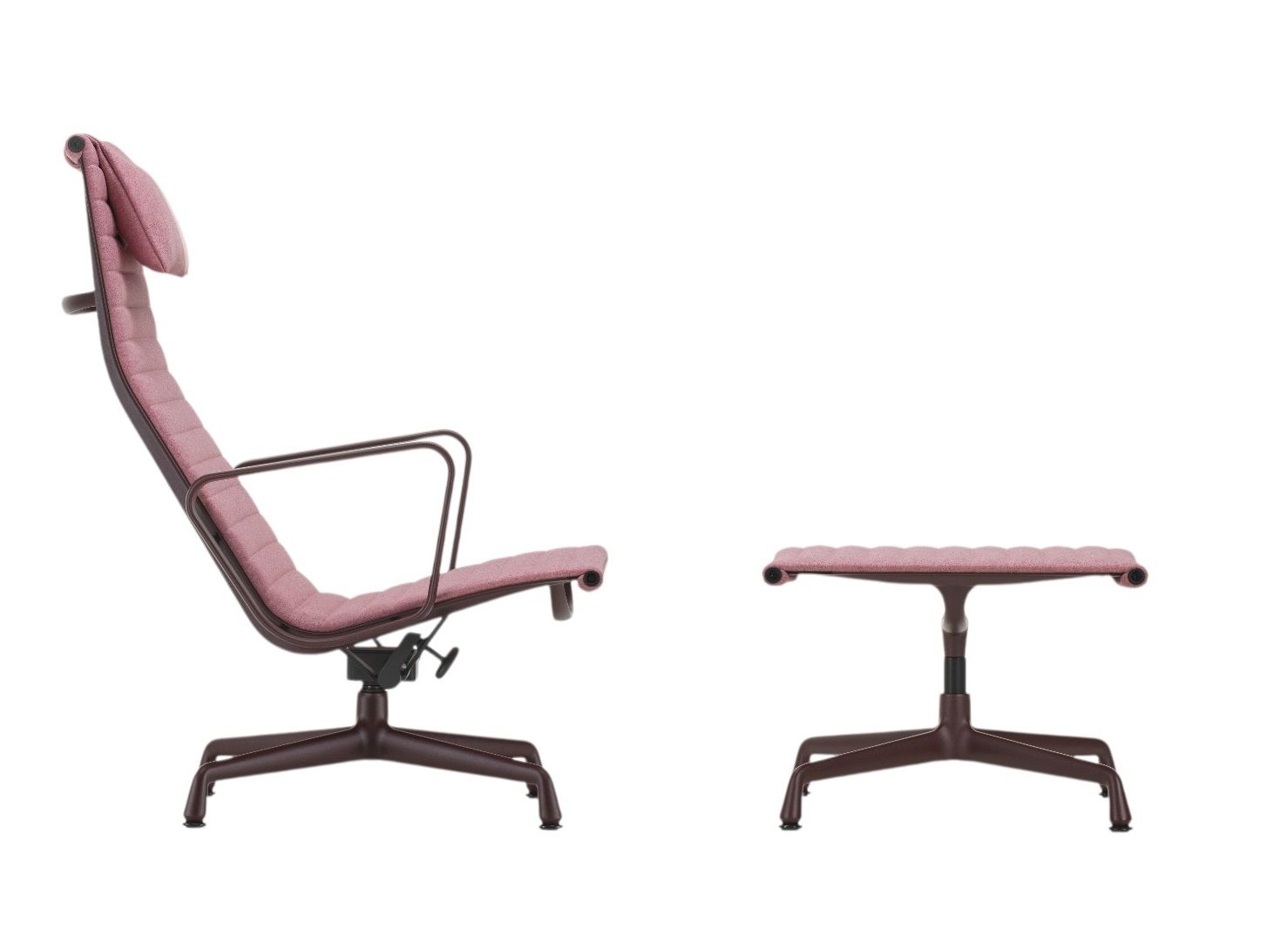 Aluminium Chair EA125 / EA 125 Hocker Vitra