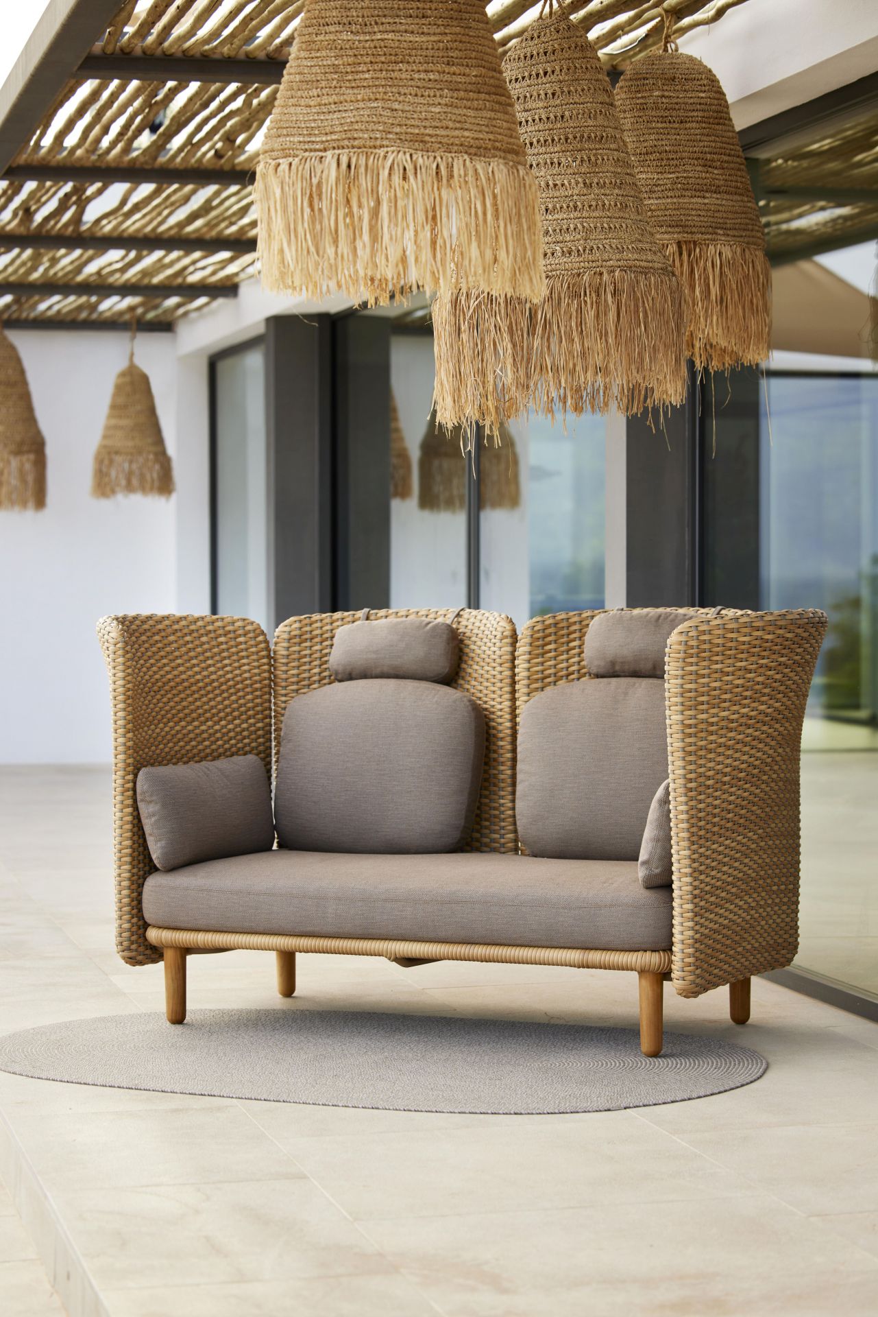 Arch Rückenkissen für Outdoor Sofa Cane-Line