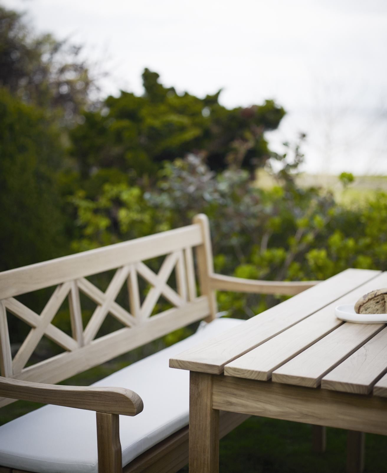 Drachmann Table Esstisch Outdoor Skagerak by Fritz Hansen 