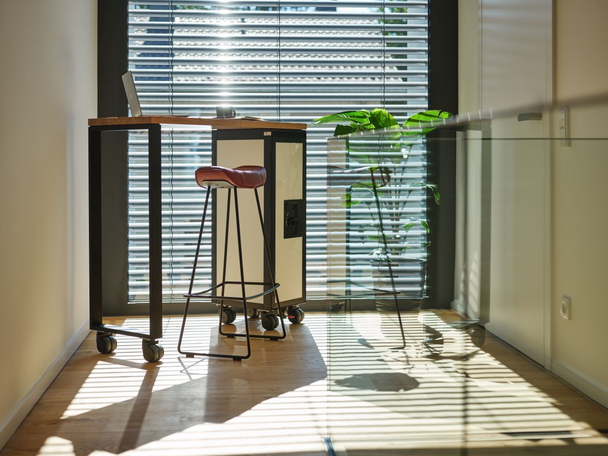 Hightable Tisch Janua Silber Bordbar